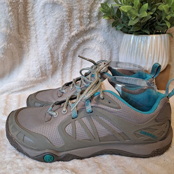 Merrell Proterra Vim Sport Women's Size 9 Hiking Trail Shoes Aluminum Grey - Picture 1 of 13